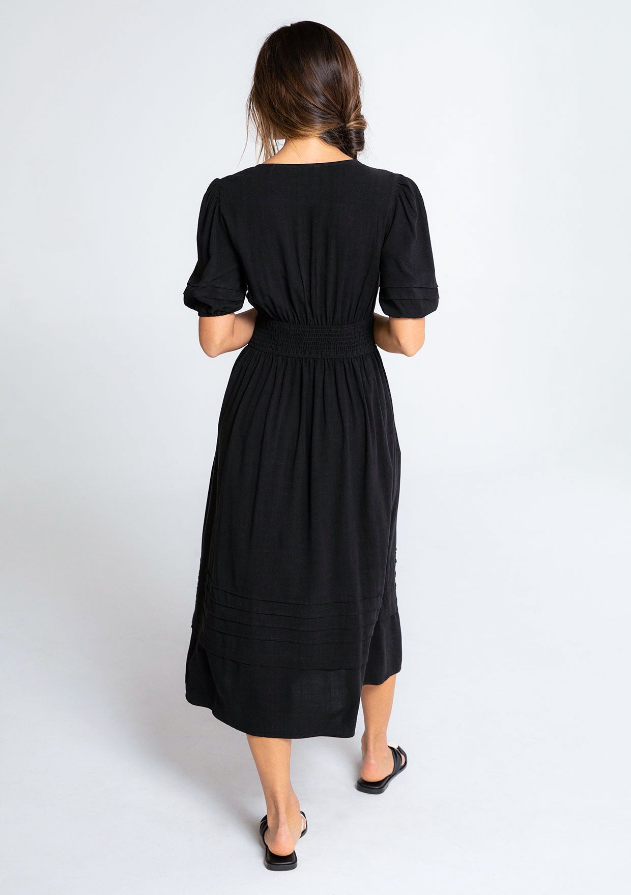 Winslow Puff Sleeve Maxi Dress