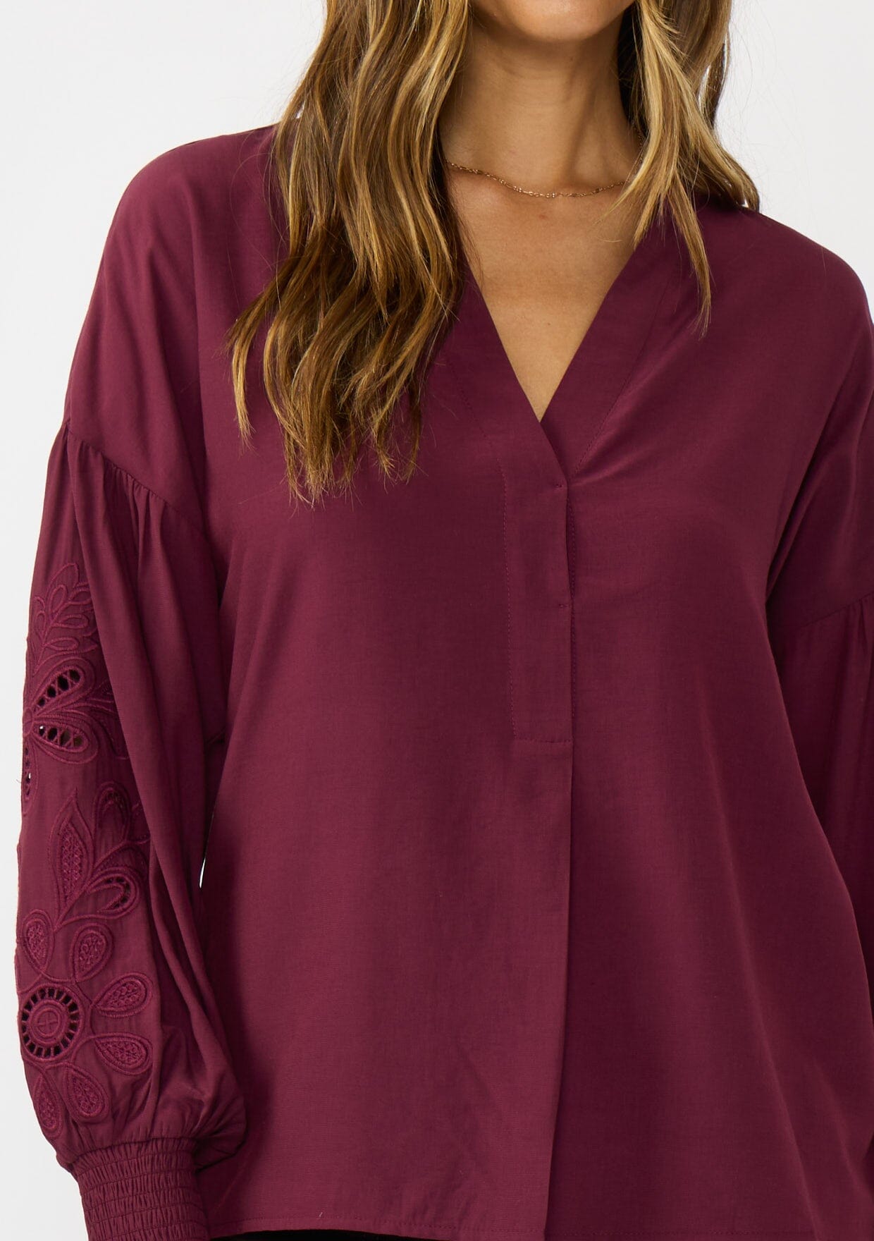 Lira Embroidered Blouse