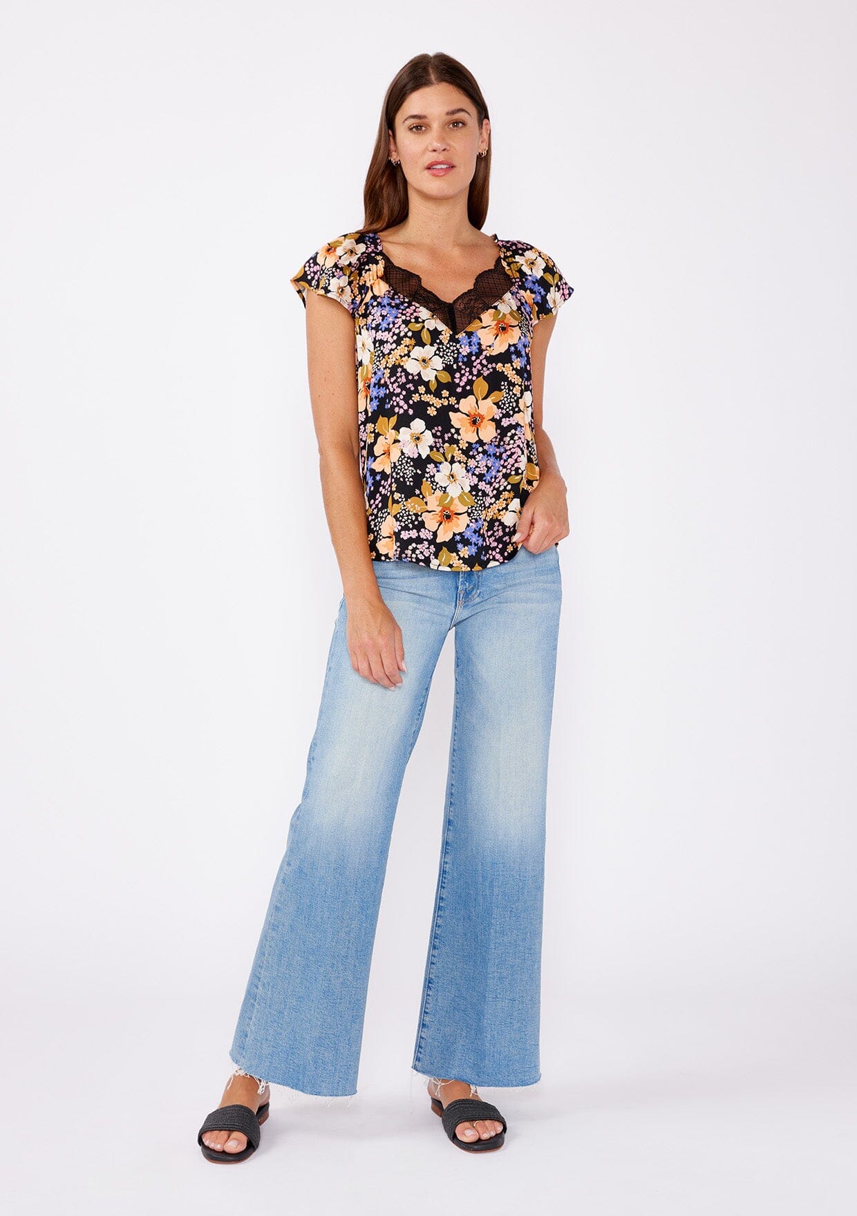Ethereal Escape Floral Lace Top