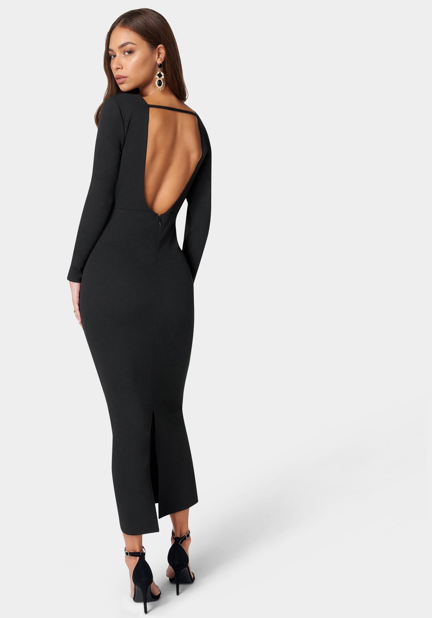 Open Back Ankle Dress