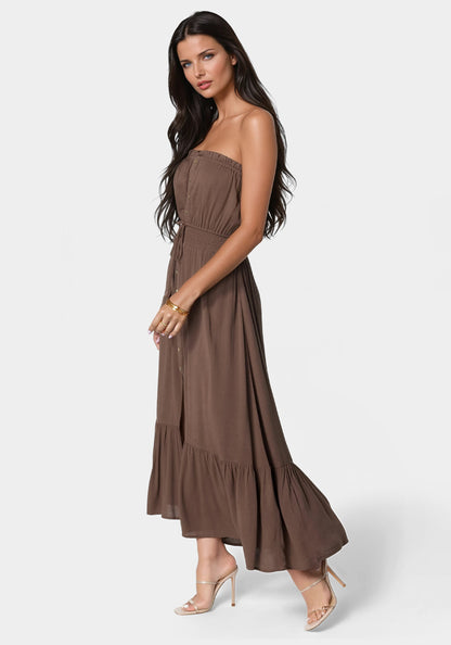 Strapless Maxi Dress
