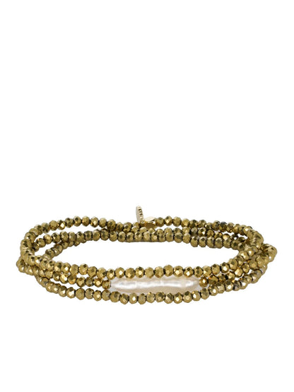 Marlyn Schiff Stretch Bracelet With Pearl
