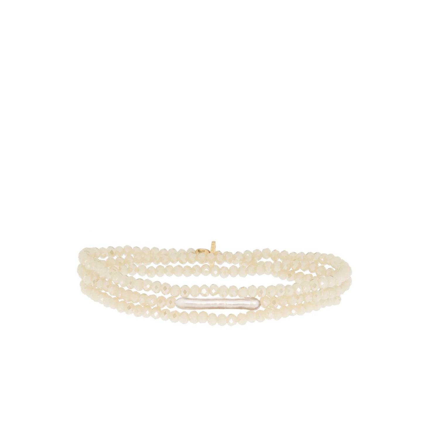 Marlyn Schiff Stretch Bracelet With Pearl