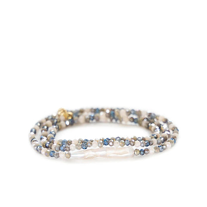 Marlyn Schiff Stretch Bracelet With Pearl
