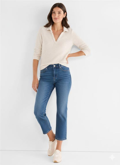 Textured Tuck Stitch Knit Polo