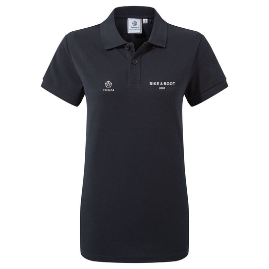 Bike & Boot Womens - Hamerton Polo Shirt Dark Indigo