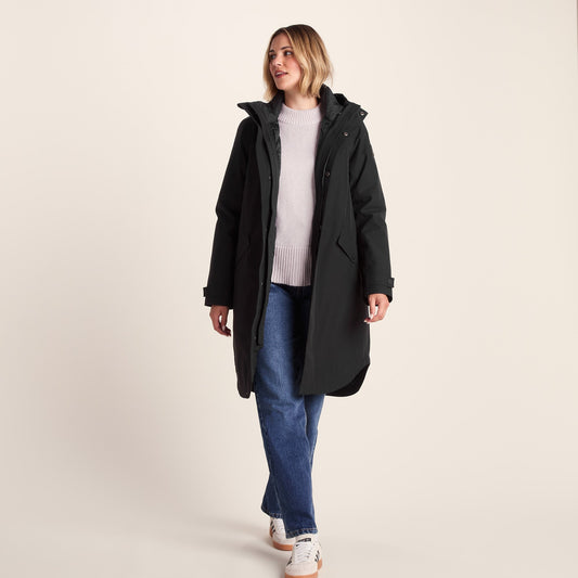 Lyra Womens Waterproof 3in1 Jacket - Black