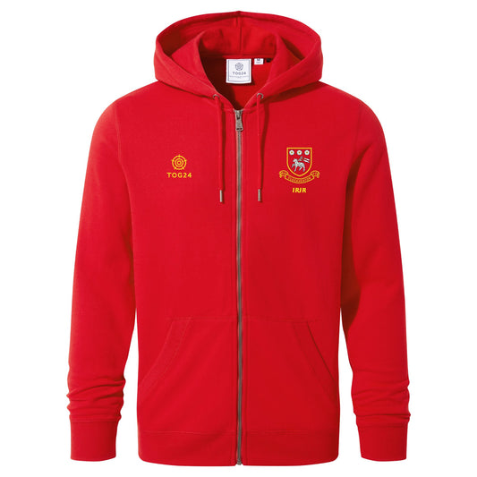 Cleckheaton RUFC Mens - Norwood Zip Hoody Jalapeno Red