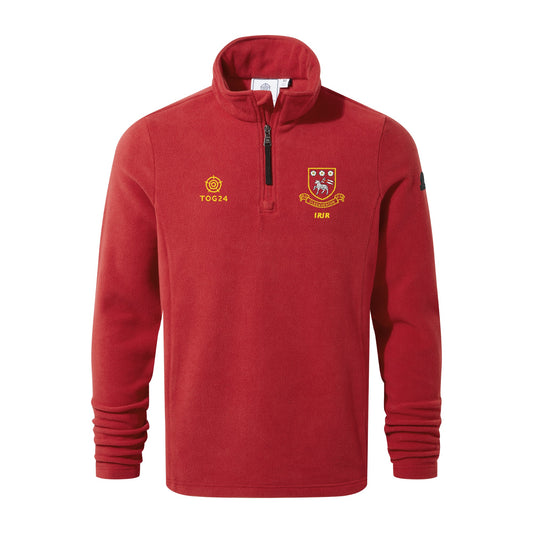 Cleckheaton RUFC Mens - Revive Quarter Zip Fleece Chilli Red