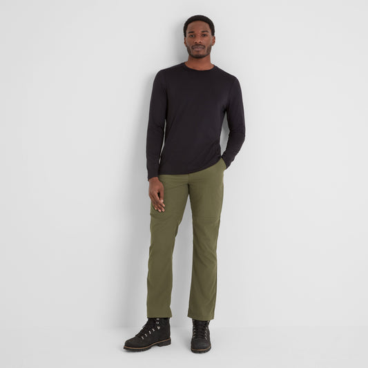 Rowland Mens Performance Trousers Regular - Khaki