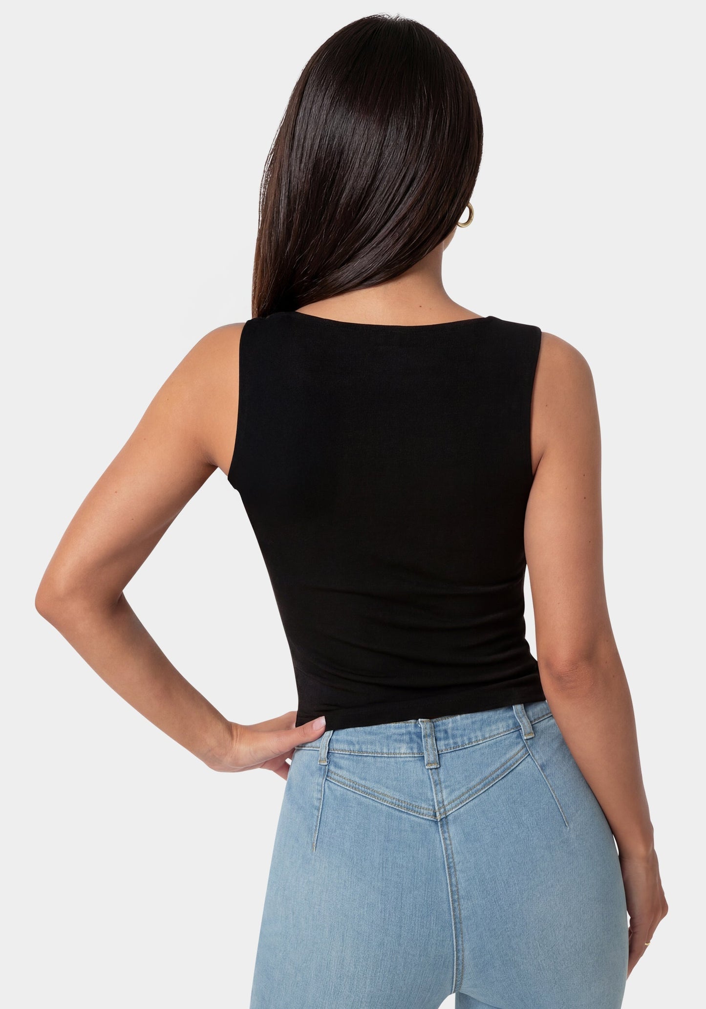 Luxe Shine Fitted Top