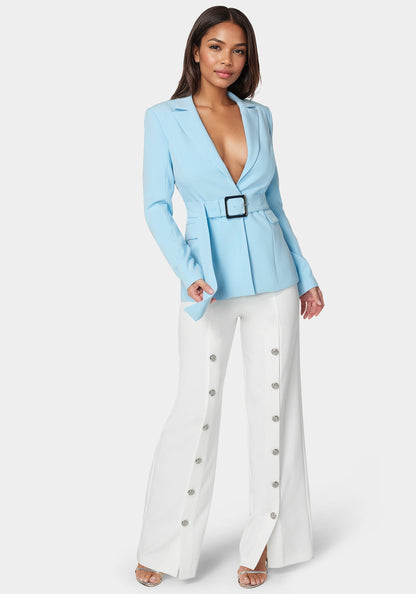 Belted Blazer