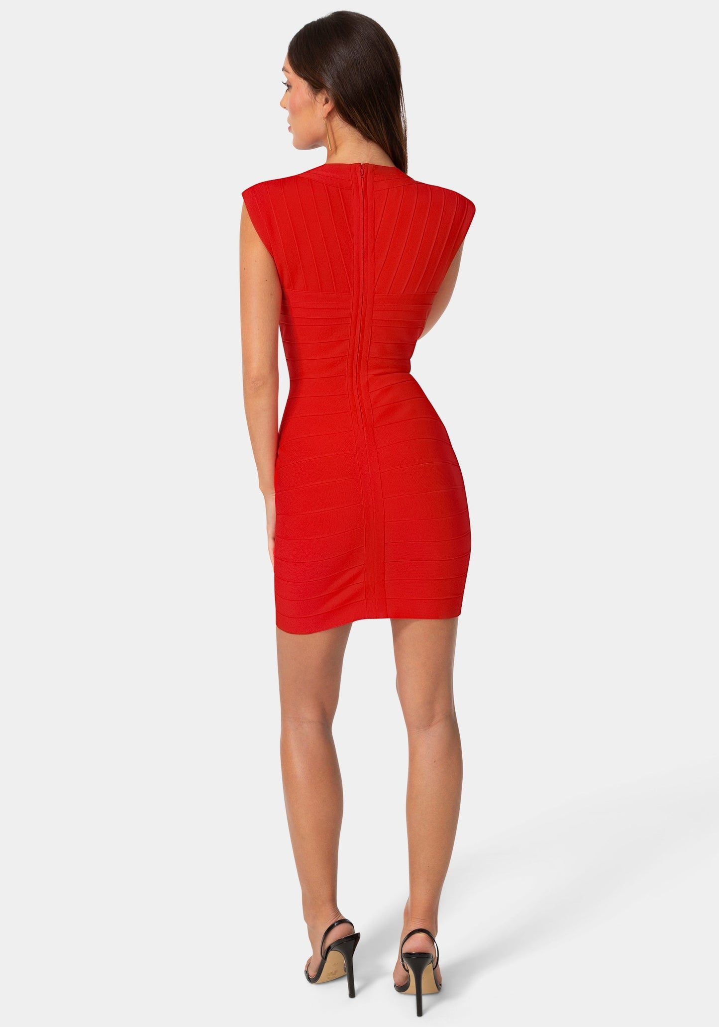 Cap Sleeve Bandage Mini Dress