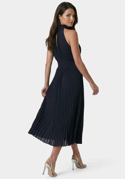 Sleeveless Pleated Dress