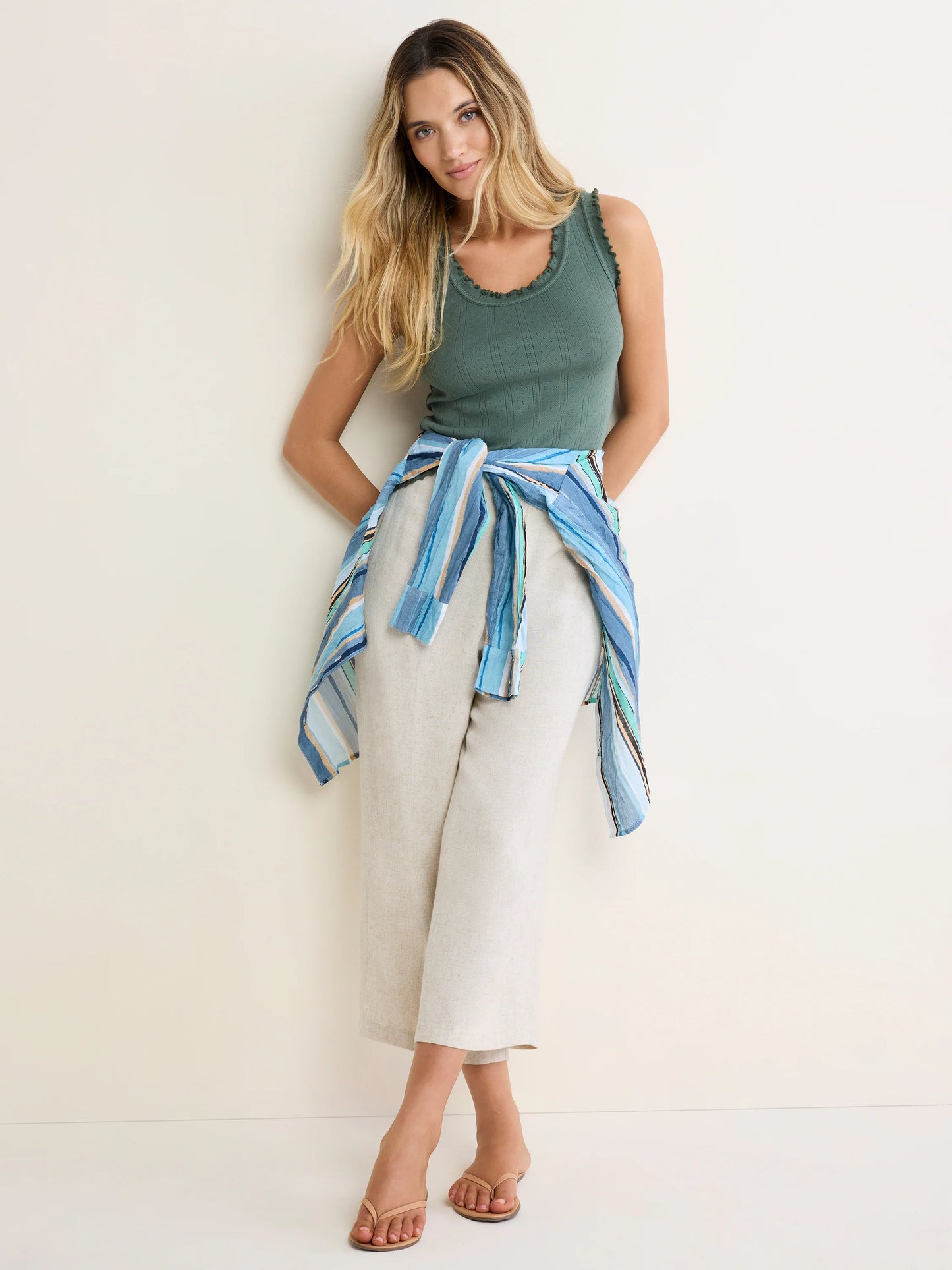 nz by NIC+ZOE Pointelle Rib Ella Tank