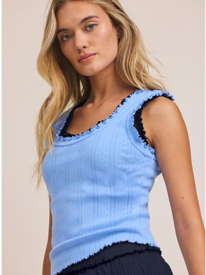 nz by NIC+ZOE Pointelle Rib Ella Tank
