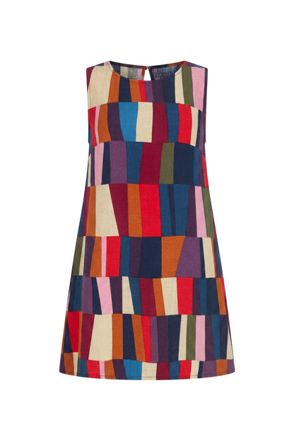 Binnie Mini Dress In Forget Me Not