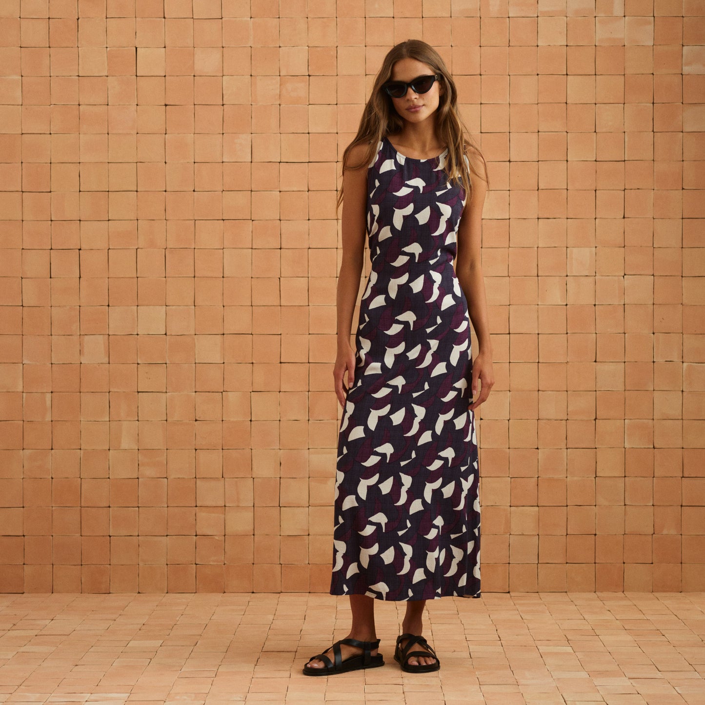 Candy Midi Dress In Hosta
