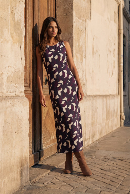Candy Midi Dress In Hosta