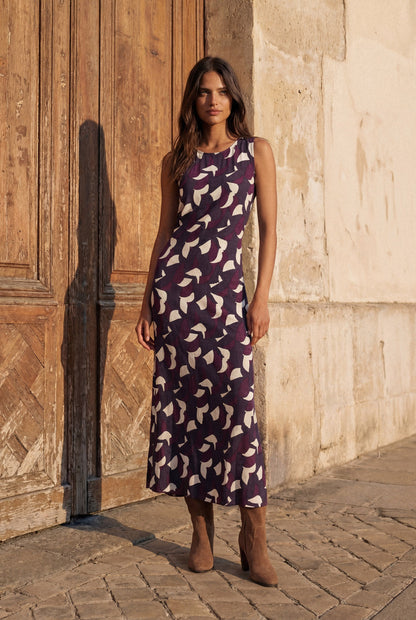 Candy Midi Dress In Hosta