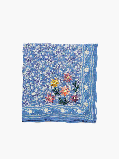 Chan Luu - Floral Lattice Print Bandana