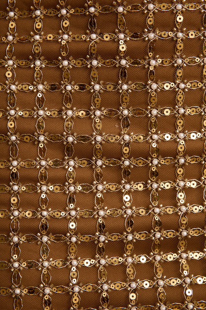 Del Sol Golden Bronze Mini Skirt