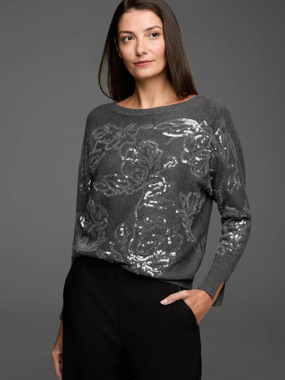 Gold Label Cotton Cashmere Silk Blend Sweater