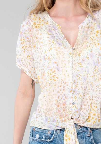 Brittany Tie Front Top