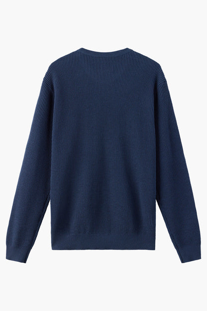 O'Riginals Roscoe Waffle Long Sleeve Sweater