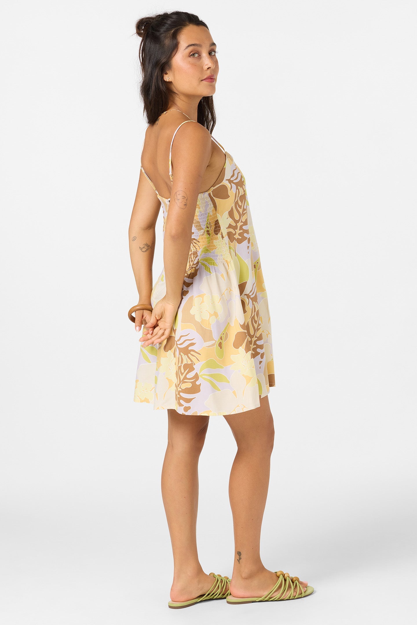 Darcy Leah Tropical Mini Dress