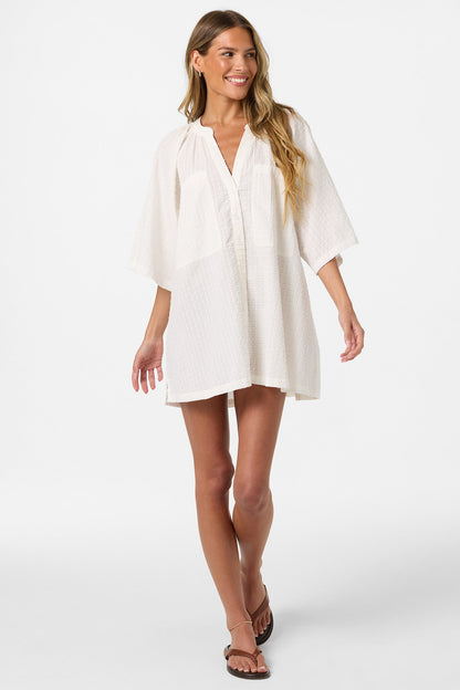 Shay Cover-Up Shirt Dress