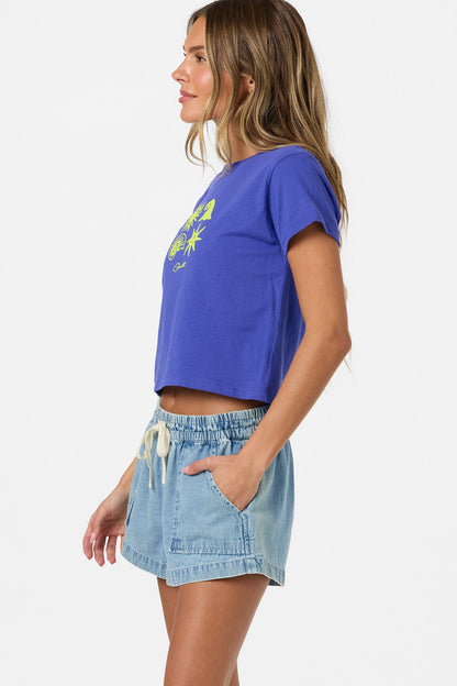 Shell Star Fitted Tee