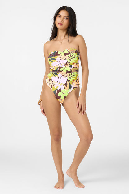 Leah Tropical Geo Ubud One-Piece Swimsuit