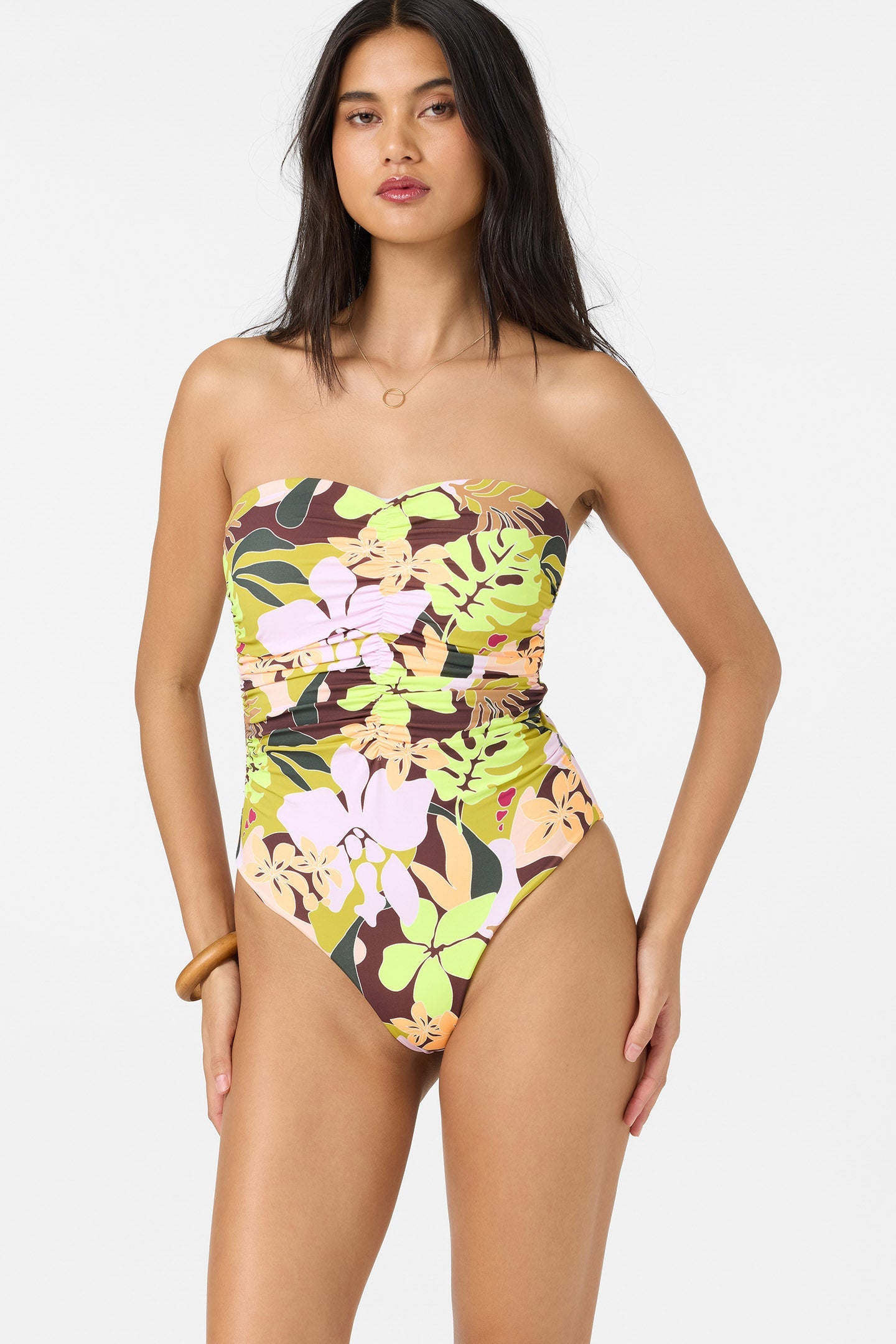 Leah Tropical Geo Ubud One-Piece Swimsuit