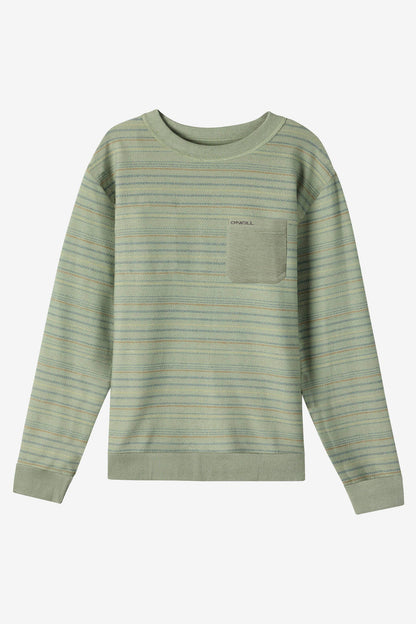 Bavaro Blocked Crew Neck Fleece