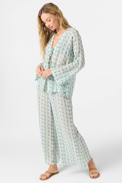 Regina Hoodie Printed Top