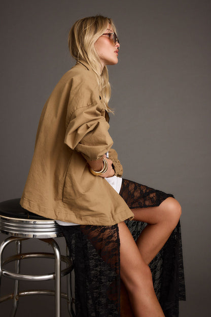 Fairfax Canvas Relaxed Fit Utility Jacket