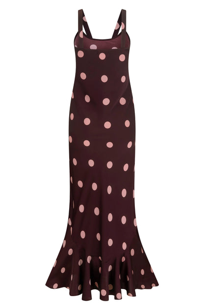 Gia Dress In Peppercorn