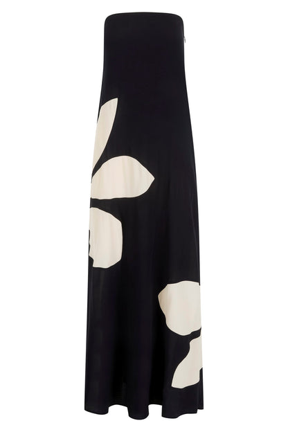 Gina Dress In Gazamia Blanco