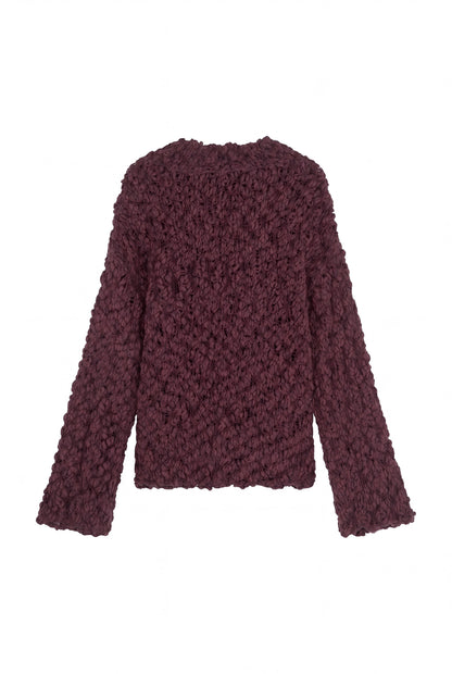 Harper Jumper In Eggplant