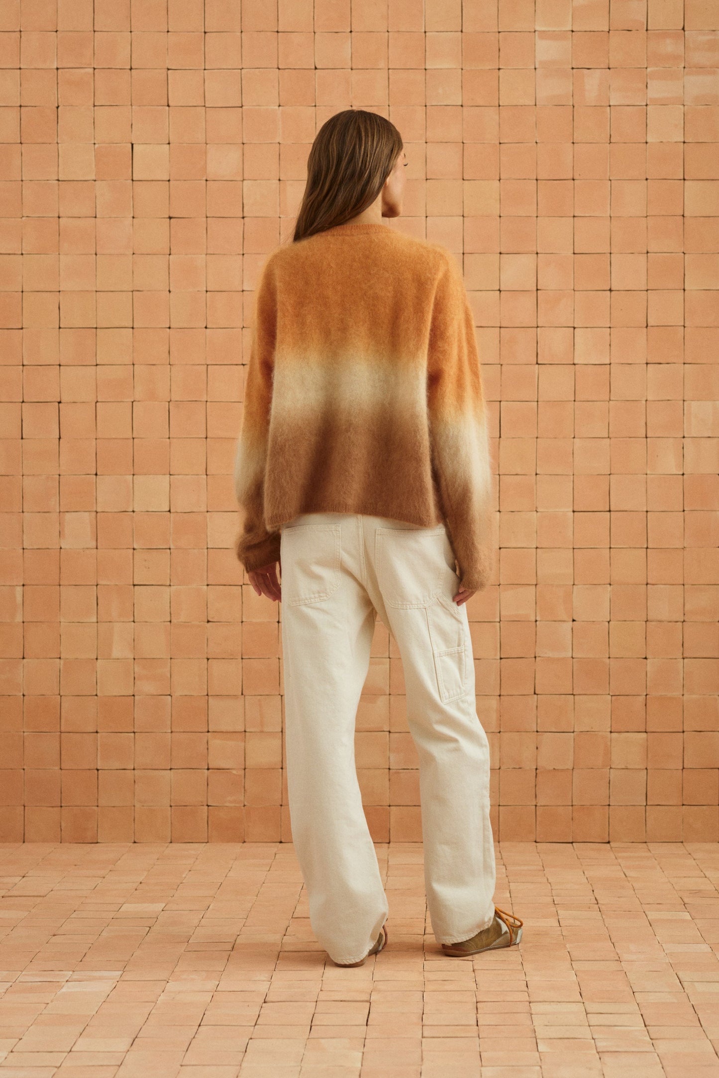 Honey Jumper In Caramel Ombre