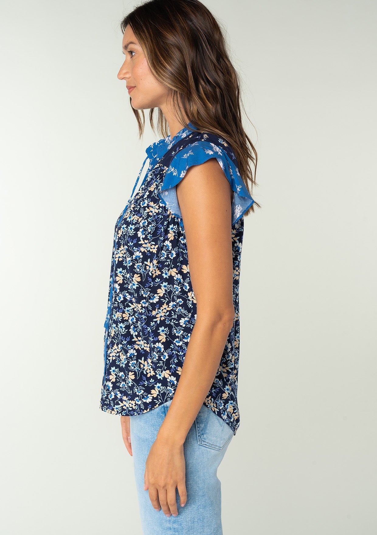 Talitha Flutter Sleeve Top