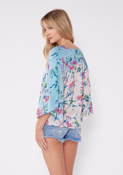 Jules Floral Surplice Top