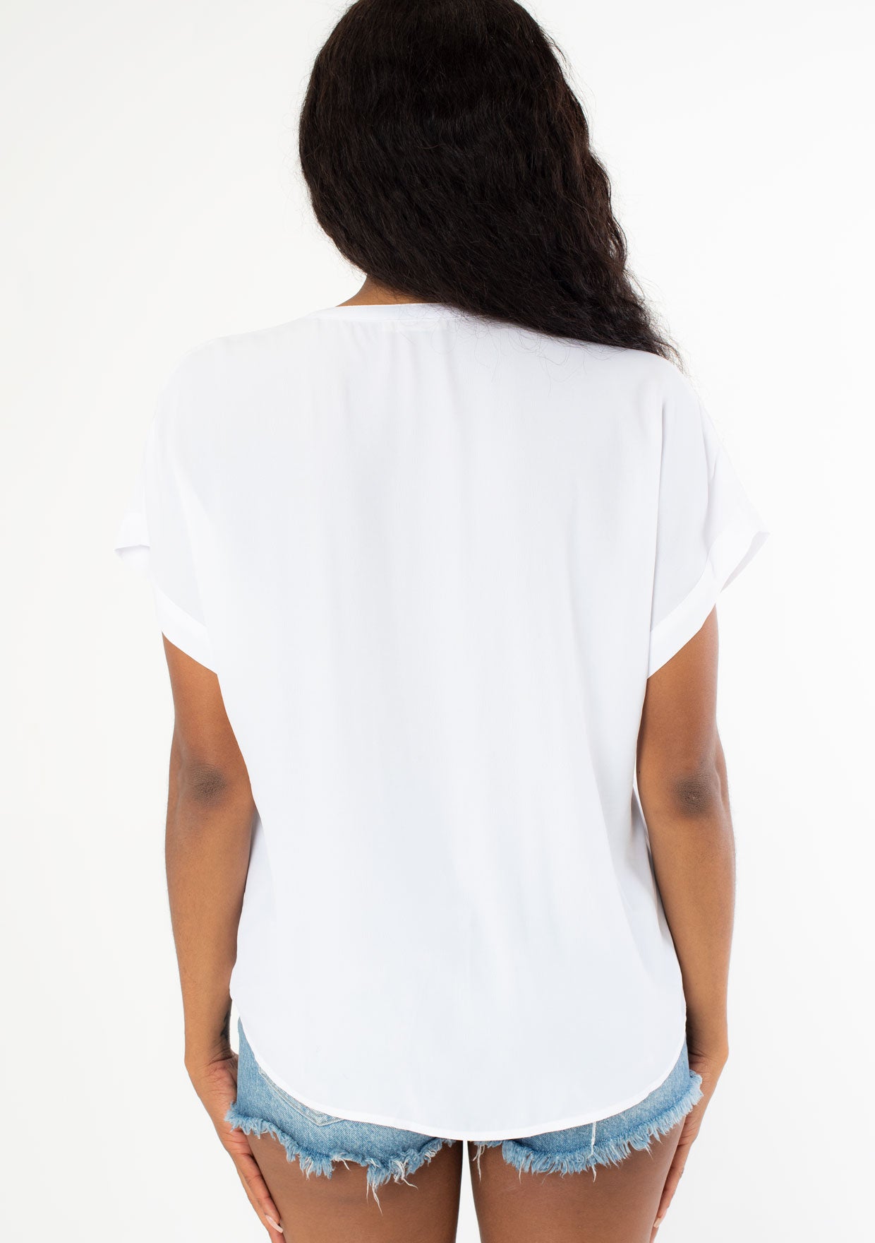 Look Back Cuffed Tee