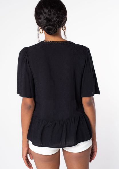 Sweet Nothings Lattice Trim Top