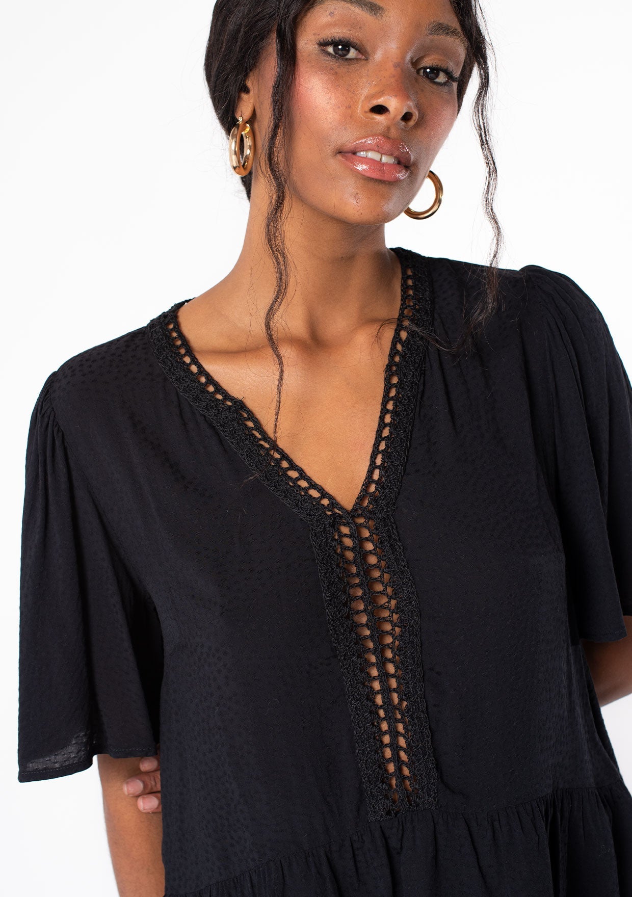 Sweet Nothings Lattice Trim Top