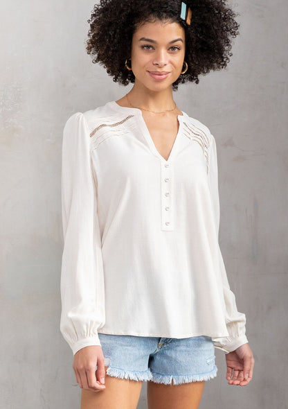 Pippa Linen Blend Blouse