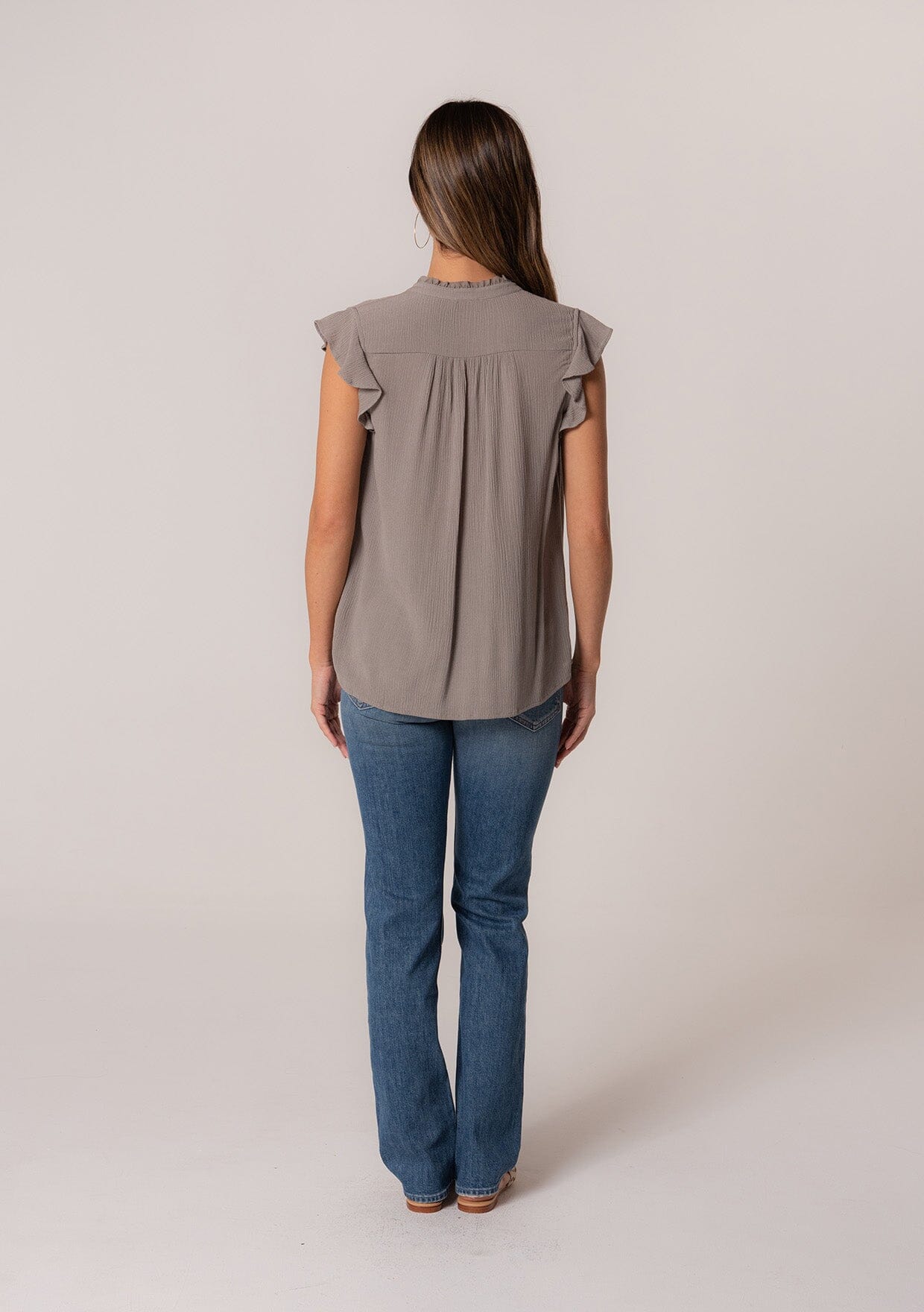 Taylor Flutter Sleeve Top