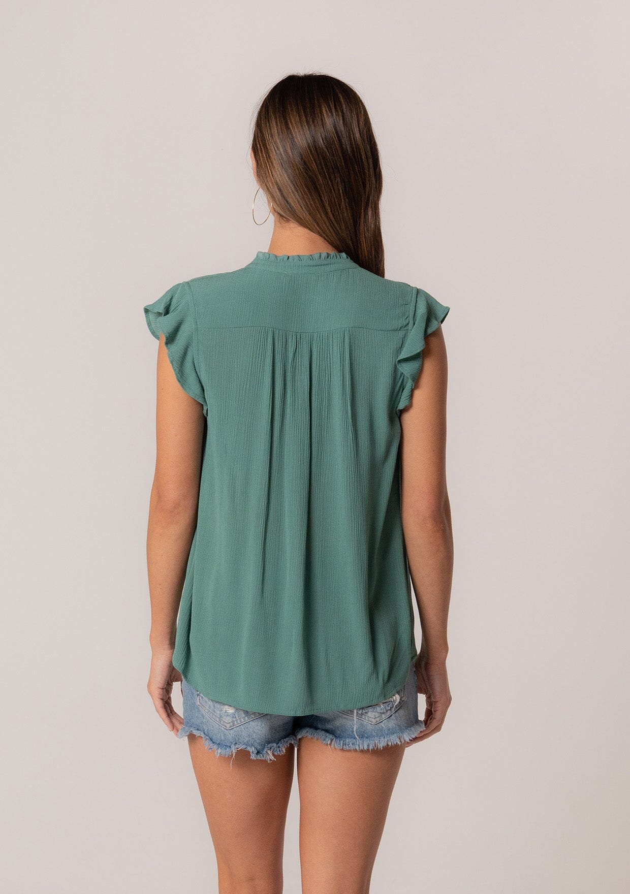 Taylor Flutter Sleeve Top