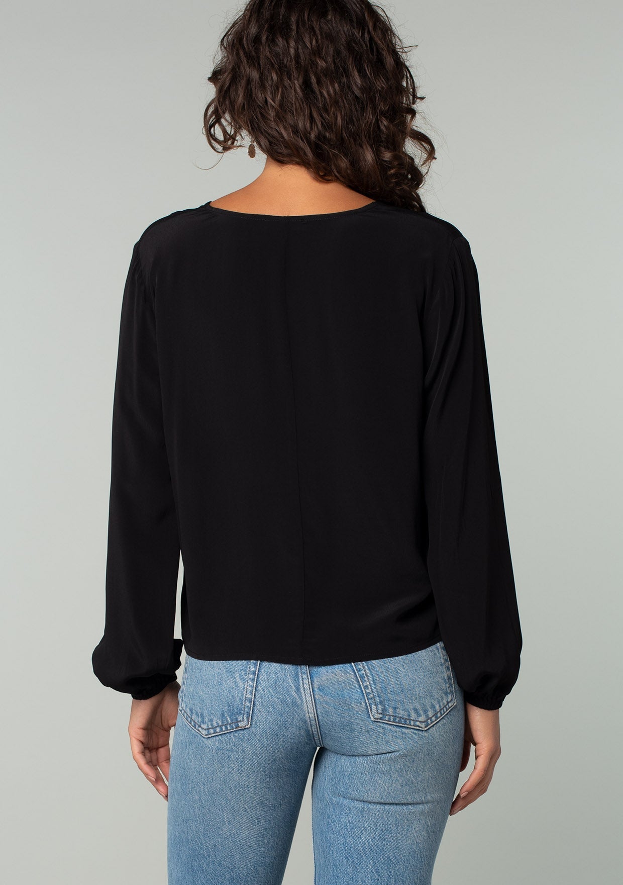 Camille Tie Front Top